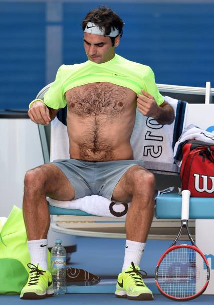 Federer (Epa)